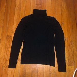 Black turtle neck